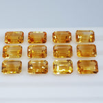 Citrine (14 mm x 10 mm) Octagon