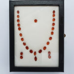 Spessartite Garnet Necklace Layout