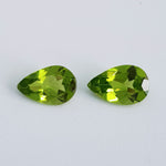 Peridot (14 mm x 9 mm) Pear