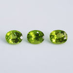 Peridot (11 mm x 9 mm) Oval