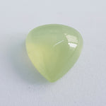 Prehnite (14.5 mm x 14.5 mm x 7.5 mm) Heart Cabochon