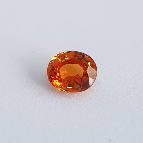 Spessartite Garnet (7.5 mm x 6.3 mm) Oval