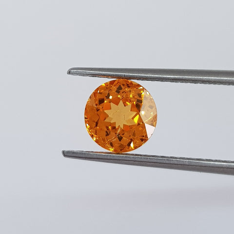 Spessartite Garnet (6.0 mm) Round