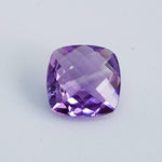 Amethyst (11 mm x 11 mm) Cushion Checkerboard