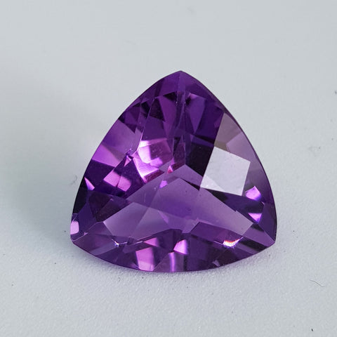 Amethyst (14 mm x 14 mm) Trillion Checkerboard