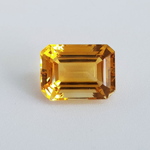 Citrine (16 mm x 12 mm) Octagon