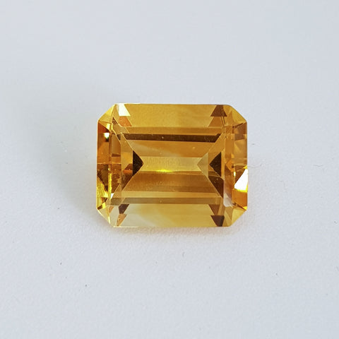 Citrine (12 mm x 10 mm) Octagon