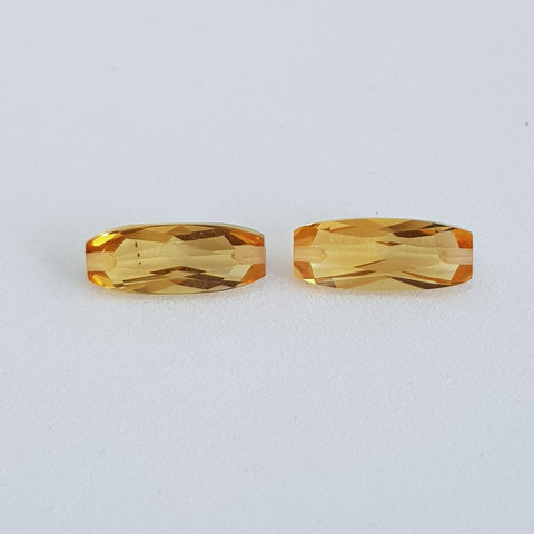 Citrine (10 mm x 4 mm) Long Bridge