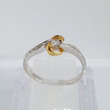 Ring  (Two tone Silver)