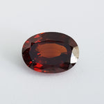 Red Zircon Natural (Free Size) Oval