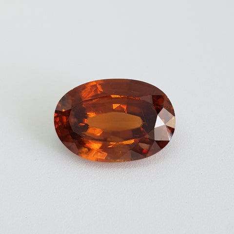 Honey Zircon Natural (Free Size) Oval