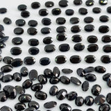 Black Sapphire Oval 7 x 5 mm