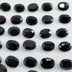 Black Sapphire Oval 8 x 6 mm