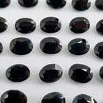 Black Sapphire Oval 9 x 7 mm