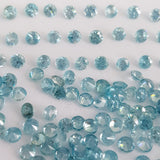 Blue Zircon Natural Round 3.0 mm