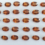 Brown Zircon Natural Oval 6 x 4 mm