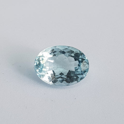 Aquamarine (14 mm x 10 mm) Oval