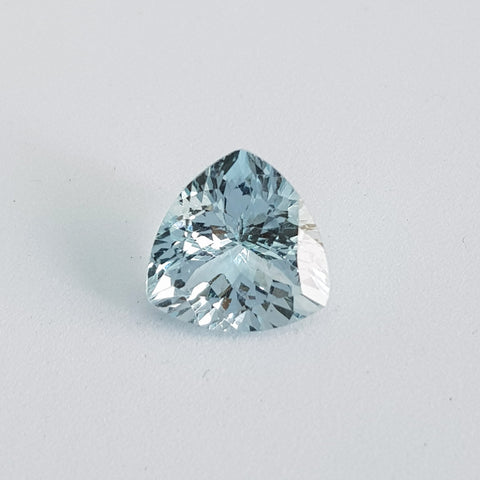 Aquamarine (11 mm x 11 mm) Trillion