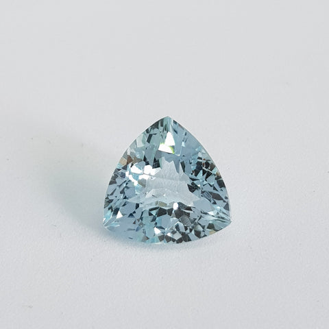 Aquamarine (13 mm x 13 mm) Trillion Checkerboard