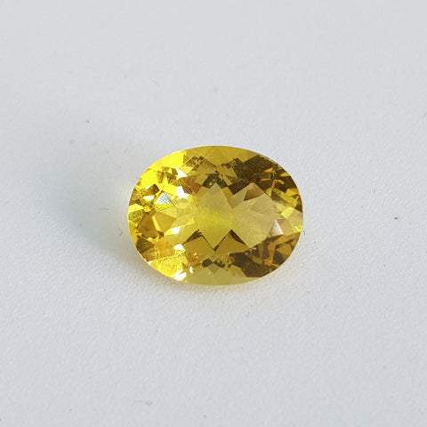 Yellow Beryl (10.0 mm x 8.0 mm) Oval (2.35ct/pcs)