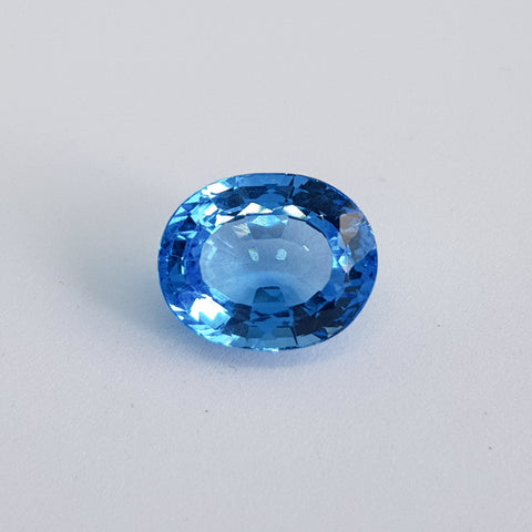 Blue Topaz Swiss (Free Size) Oval