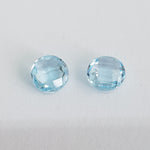 Blue Topaz Sky (7.0 mm x 7.0 mm) Round Briolette