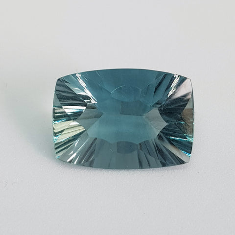 Blue Fluorite (18 mm x 13 mm) Cushion