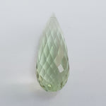 Green Amethyst (Multiple Sizes) Briolette Tear drop