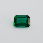 Emerald Lab created (8 mm x 6 mm) Octagon