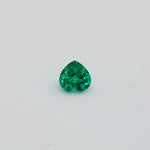 Emerald Lab created (4 mm x 4 mm) Heart