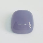 Blue Chalcedony (22 mm x 18 mm) Cushion Cabochon