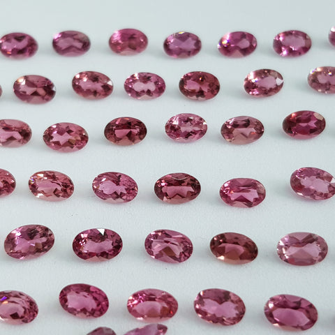 Pink Tourmaline Oval 6 x 4 mm