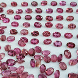 Pink Tourmaline Oval 7 x 5 mm