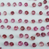 Pink Tourmaline Round 3 mm