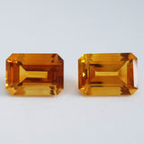 Citrine (14 mm x 10 mm) Octagon