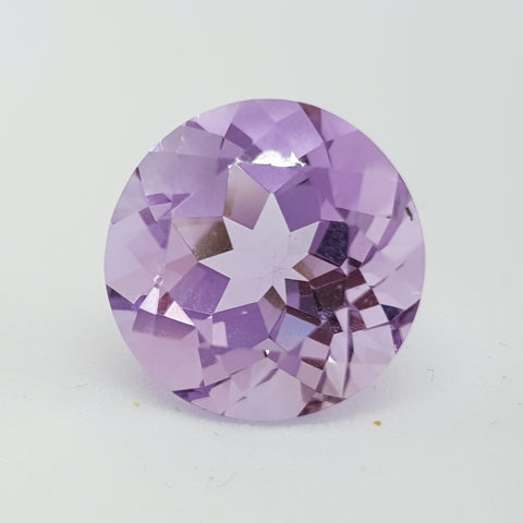 Rose De France Amethyst 15 mm Round