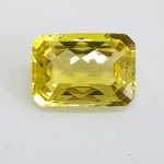 Lemon Quartz (20 mm x 14 mm) Octagon Checkerboard