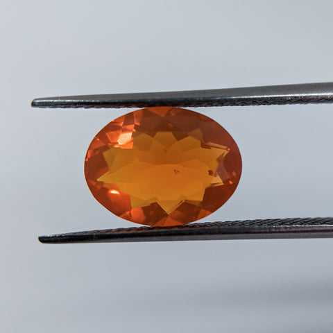 Fire Opal (11 mm x 8.5 mm) Oval