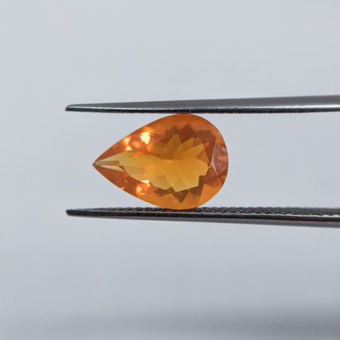 Fire Opal (11 mm x 8 mm) Pear