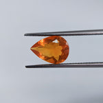 Fire Opal (10 mm x 7 mm) Pear