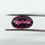 Rhodolite (12 mm x 7.5 mm) Oval