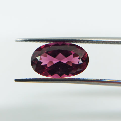 Rhodolite (12 mm x 7.5 mm) Oval