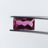 Rhodolite (9.5 mm x 5.4 mm) Baguette