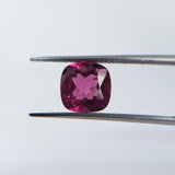 Rhodolite (8 mm) Cushion