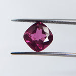 Rhodolite (8 mm) Cushion