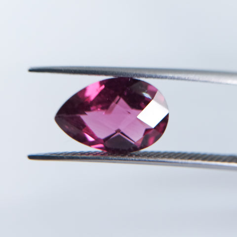 Rhodolite (12 mm x 8 mm) Pear