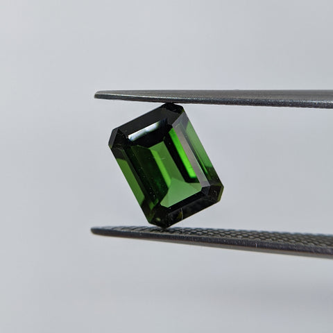 Tourmaline Green (7 mm x 5 mm) Octagon