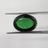 Tourmaline Green (16 mm x 12 mm) Oval Cabochon