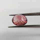 Tourmaline Pink (11 mm x 9 mm) Oval