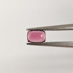 Rubellite (6 mm x 4 mm) Cushion